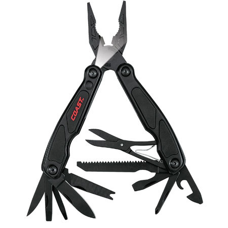 Coast LED145 LED Pocket Pliers Multi Tool, Black