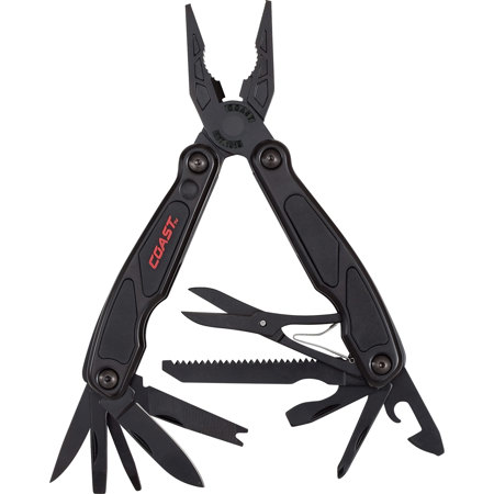 Coast LED145 Multi Tool with Built in LED Light, 1.75" Blade, Black