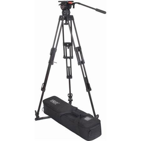 Cinegears Secced Reach Plus 3 3-Section CF Tripod w/SC-V15/100RP Head, SC-FS100