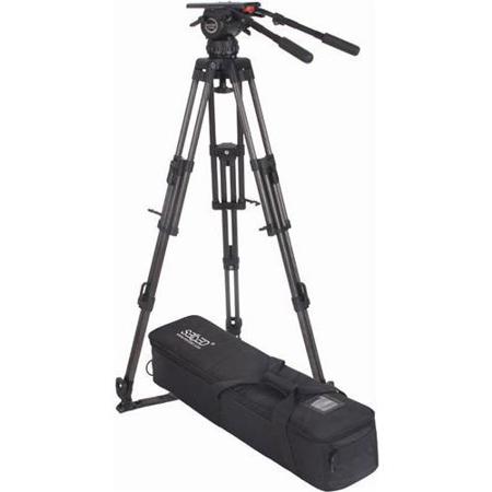 Cinegears Secced Reach Plus 4 3-Section CF Tripod w/SC-V20/100RP Head ,SC-FS100