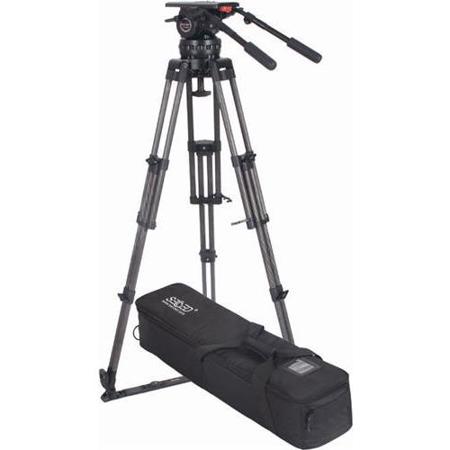 Cinegears Secced Reach Plus 5 3-Section CF Tripod w/SC-V25/150RP Head, SC-FS100