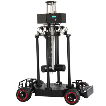 Cinegears 4x4 VR Remote Control Gimbal Car, Holds 44 Lbs