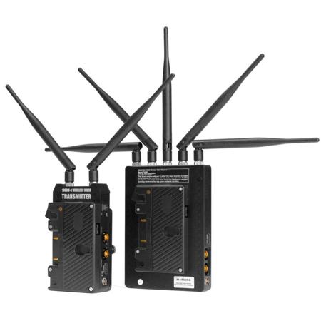 Cinegears Ghost-Eye 1000M Wireless Tx and Rx with Gold Mount Battery Plate