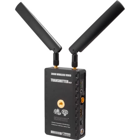 Cinegears Ghost-Eye 300M V2 Wireless HD & SDI Video Transmitter, Up to 2297' Transmission Distance