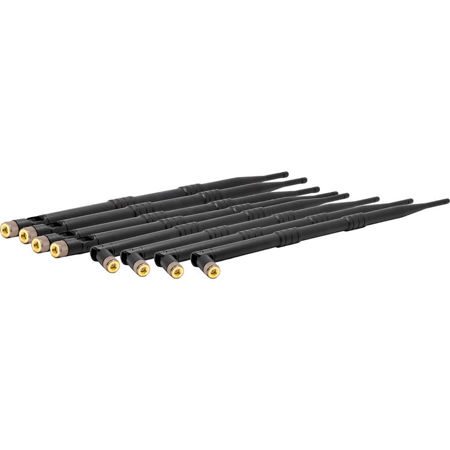 Cinegears 9 dBi 3-Level Extended Antenna for Ghost Eye Video Trans. Sys., 8 Pack