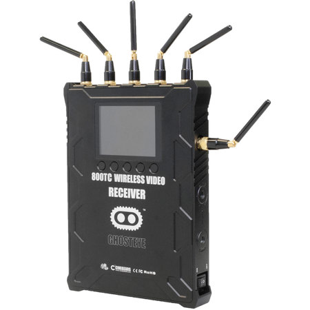 Cinegears Ghost-Eye 800TC ENG HD and SDI Video Receiver, Encrypted, Gold Mount