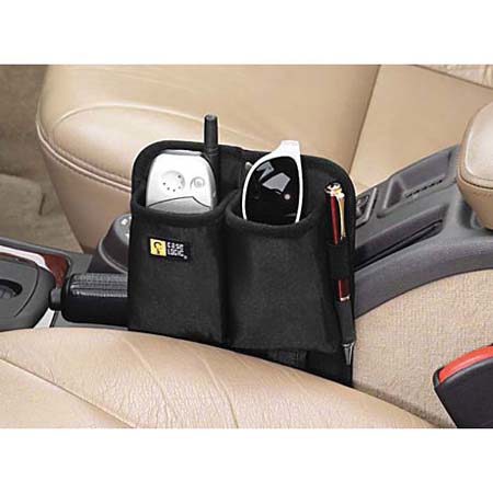 Case Logic Front Seat Phone, Sunglass Wedge, Black