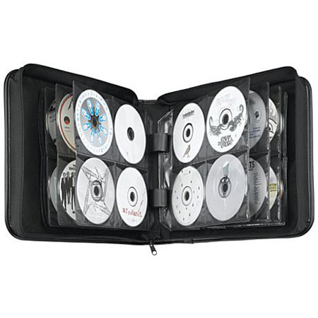 Case Logic Koskin CD Wallet, Holds 208 CDs, Black