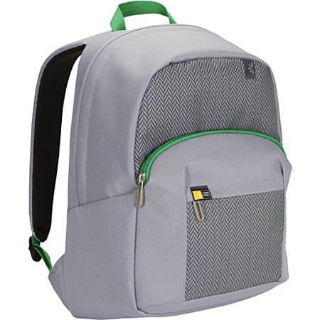 Case Logic 16 inch Laptop Backpack, Light Gray