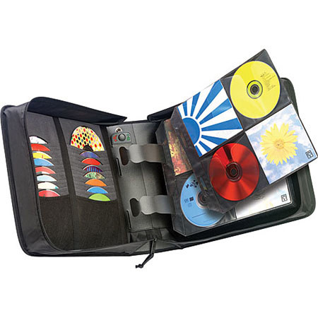 Case Logic Wallet, 264 CDs, Separate Sleeves- Black