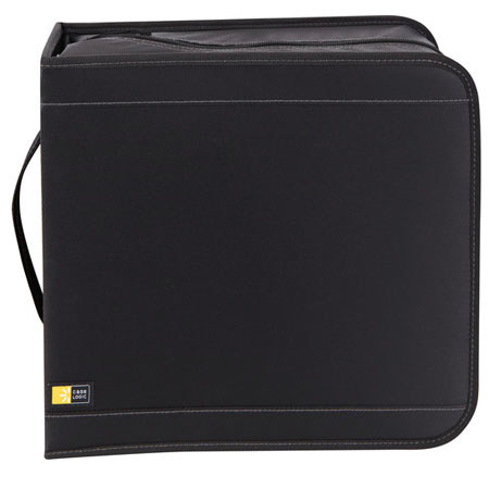 Case Logic Wallet, 320 CDs, Separate Sleeves- Black