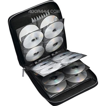 Case Logic Wallet, 144 CDs, Separate Sleeves- Black