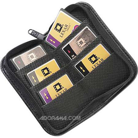 Case Logic Digital Media Black Case for 6 Memory Cards