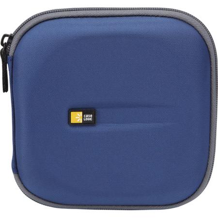 Case Logic CD Wallet, Holds 24 CDs, Blue/Yellow