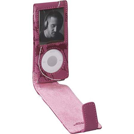 CaseLogic iPod Nano 4G Pop Flower Case, Pink