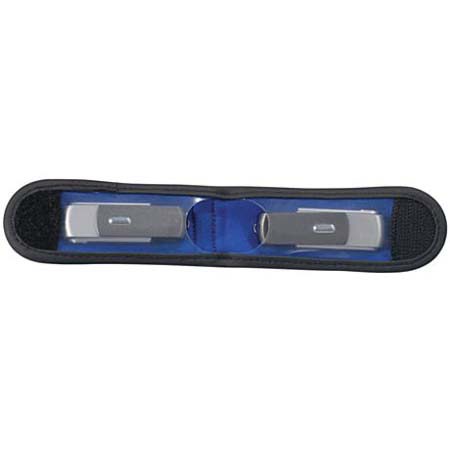 Case Logic USB Flash Drive Shuttle, Holds Two, Color: Black / Blue #JDS2BLKBLU