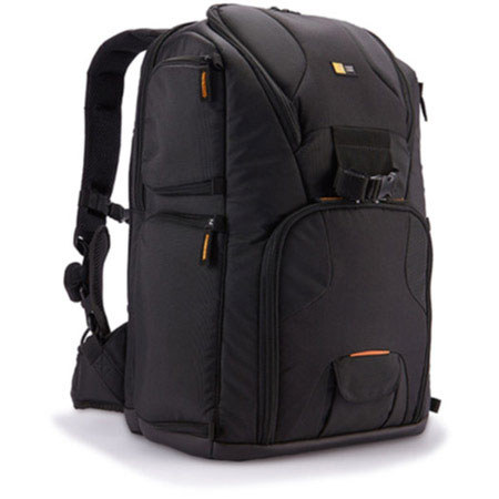 Case Logic DSLR Camera with 15.6" Laptop, Sling Backpack - Black.