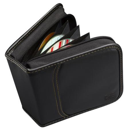 Case Logic Wallet Holds 32 CDs, Separate Sleeves, Black