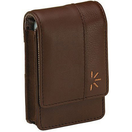 Case Logic Ultra Compact Leather Camera Case, Brown