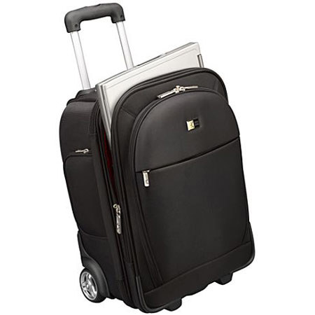 Case Logic 18in Rolling Travel Black Case, 15in Laptop