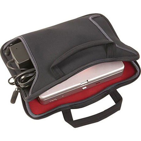 Case Logic 7-10in Neoprene Netbook/iPad Sleeve, Black