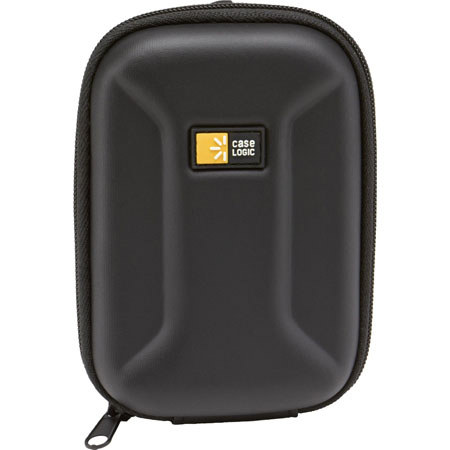 Case Logic MSEC-2 Compact Camera Case, Size 4.7x3.6x1.3", Color: Black.