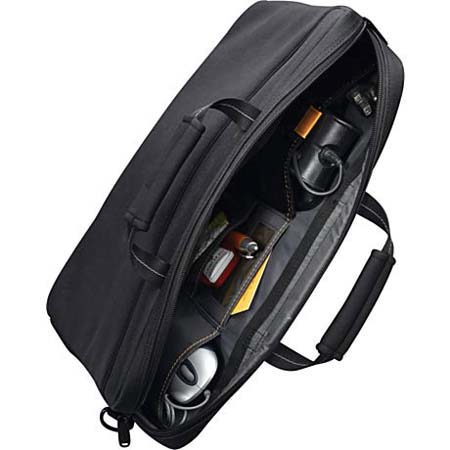 Case Logic 15.4 in Laptop Black Attache, Padded Strap