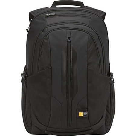 Case Logic RBP-117 17.3 inch Laptop Backpack, Color: Black. #RBP-117 BLACK