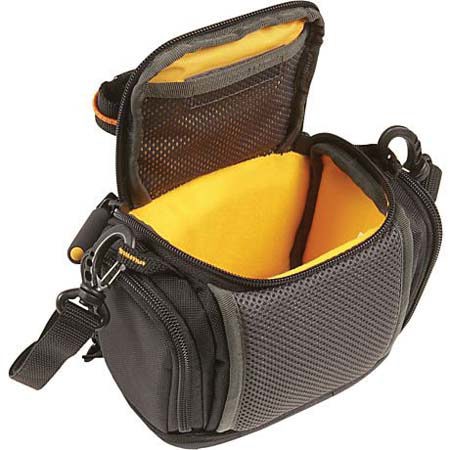 Case Logic Camcorder / Camera Case, Black and Silver