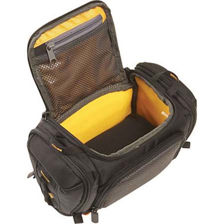Case Logic Deluxe Camcorder Case, Black / Silver