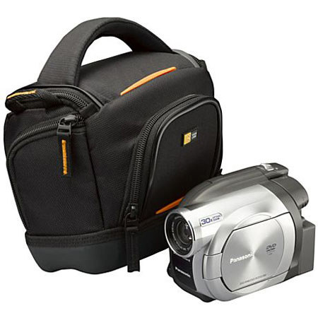 Case Logic SLDC-203 Medium Camcorder System Case, Black