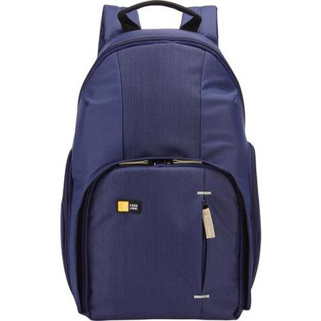 Case Logic Backpack for DSLR Camera, 2 Photo Accessories and iPad, Indigo