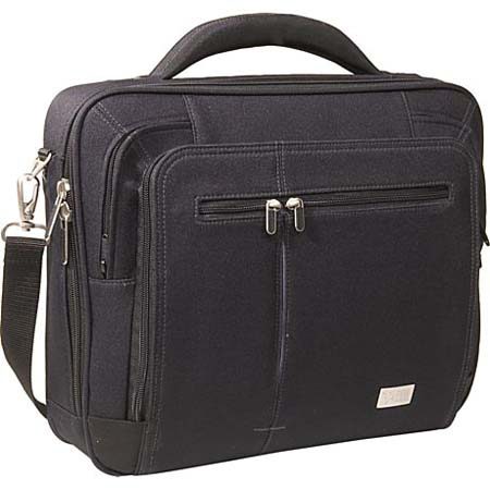 Case Logic Classic 15.4in Laptop Shoulder Case,Black