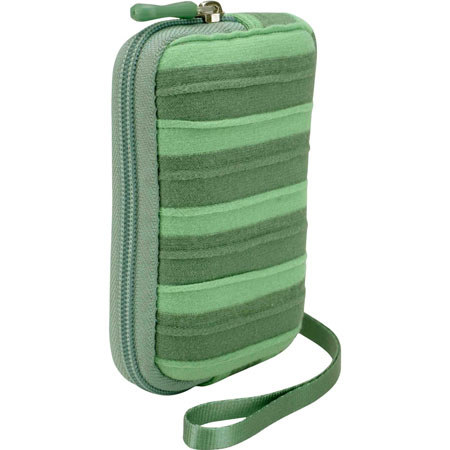 Case Logic UNZT-202 Point and Shoot Camera Case, Color: Green.