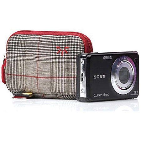 Case Logic UNZT-2 Compact Trend Red Plaid Case