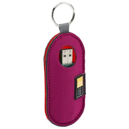 Case Logic USB Flash Drive Case, Color: Magenta.