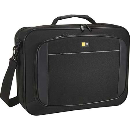 Case Logic Full Size 15.4in Laptop Attache Case, Black