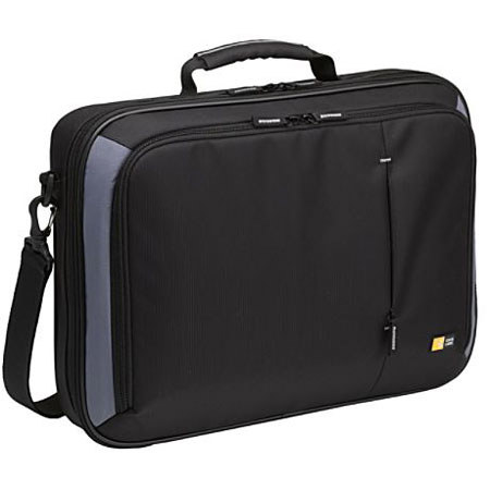 Case Logic 18 inch Laptop Briefcase, Black VNC218 - Adorama