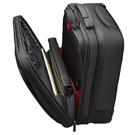 Case Logic 17in Laptop Black Roller, Security Friendly