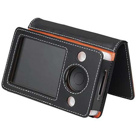 Case Logic Compact Zune Leather Flip Case, Black