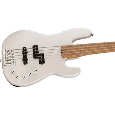 Charvel Pro-Mod San Dimas Bass PJ V 5-String Bass Guitar, Platinum
