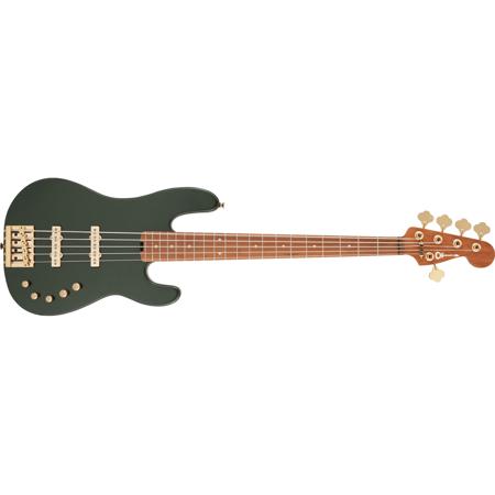 Charvel Pro-Mod San Dimas Bass JJ V 5-String Guitar, Lambo Green Metallic