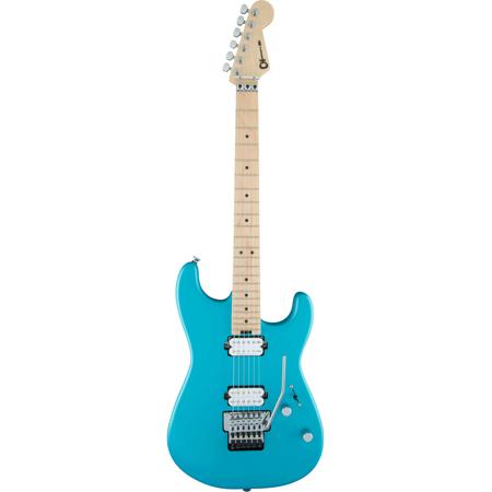 Charvel Pro-Mod San Dimas Style 1 HH FR M Electric Guitar, Matte Blue Frost