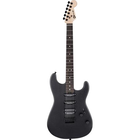 Charvel Pro-Mod San Dimas Style 1 HSS HT E Sassafras Guitar, Ebony, Satin Black