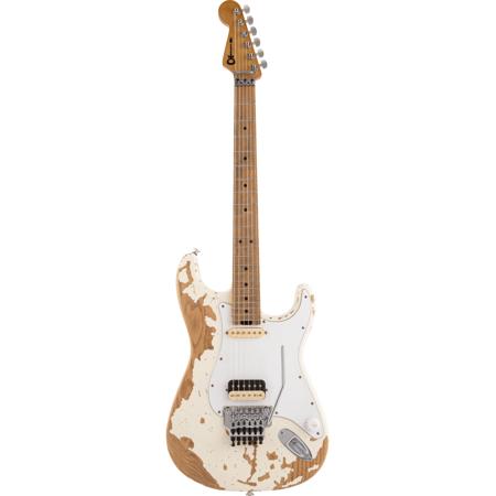 Charvel Henrik Danhage Limited Edition Signature Pro-Mod So-Cal Style 1 Electric Guitar, White Relic