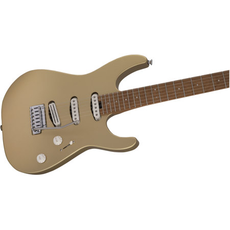 Charvel Pro-Mod DK22 SSS 2PT CM Electric Guitar, Pharaohs Gold