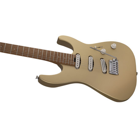 Charvel Pro-Mod DK22 SSS 2PT CM Electric Guitar, Pharaohs Gold