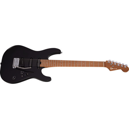 charvel ギター Charvel Pro-Mod DK22 SSS 2PT CM Electric Guitar, Gloss Black