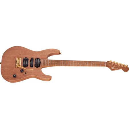 Charvel Pro-Mod DK24 HSH 2PT CM Mahogany Electric Guitar, Natural