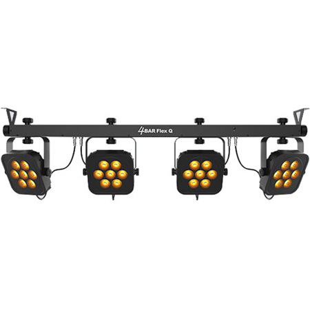 CHAUVET DJ 4BAR Flex Q All-In-One 4-Par RGBA LED Wash Light System with IRC-6 Controller